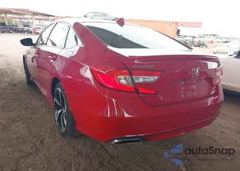 2018 Honda Accord Sport from USA, damaged, VIN 1HGCV1F31JA256442